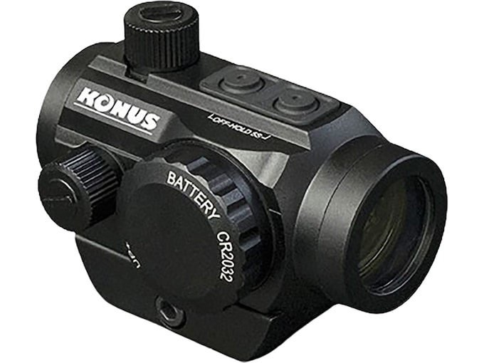 Konus Nuclear Mini Red Dot Sight with Dual Riser Mount Matte