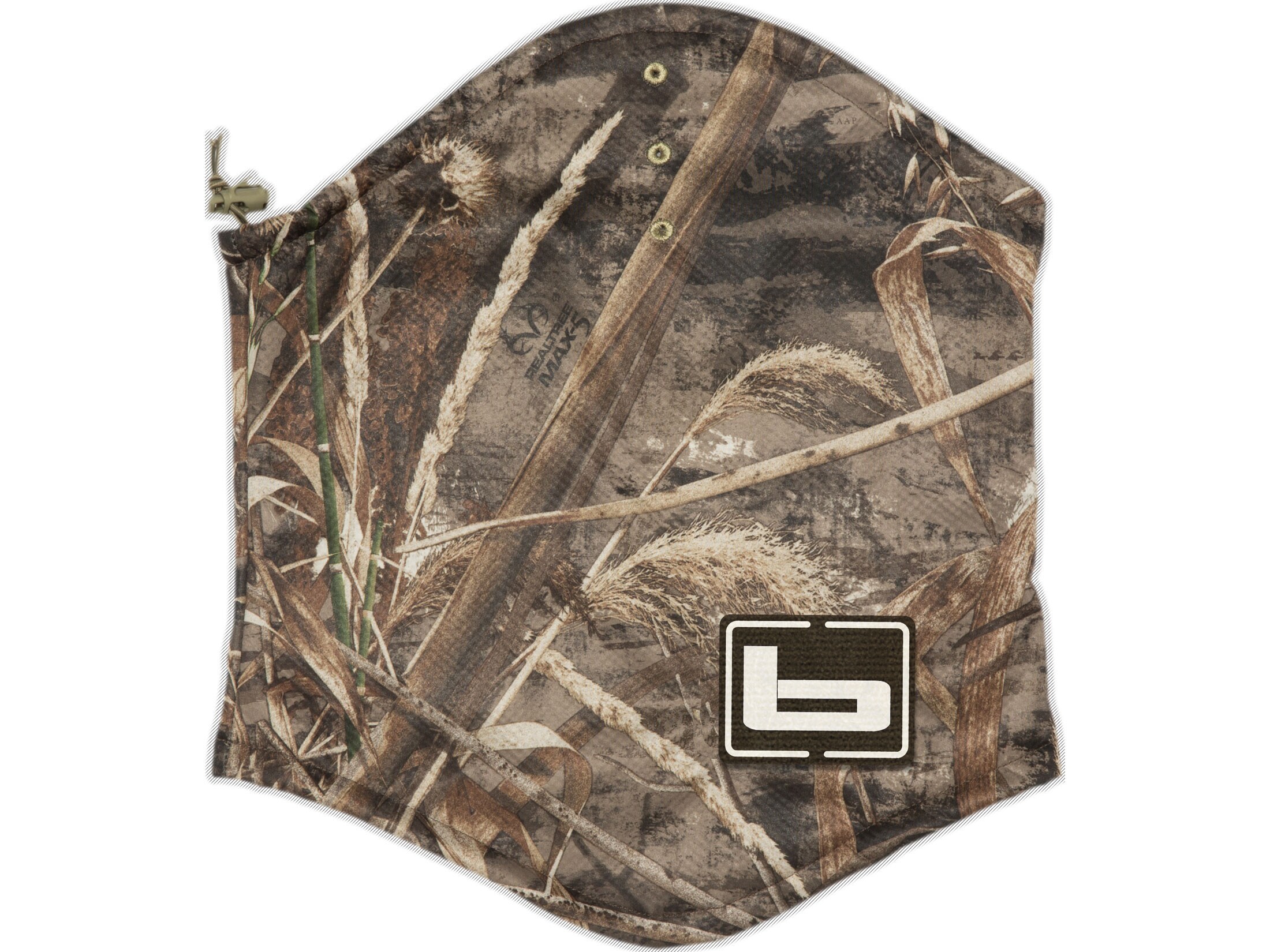 Banded Atchafalaya Softshell Fleece Neck Gaiter Polyester