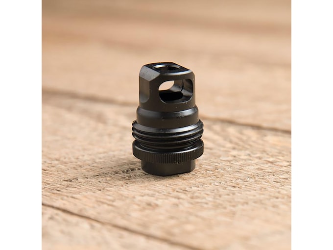 SilencerCo ASR Single Port Muzzle Brake Suppressor Mount 7.62 5/8"-24 Thread Steel Matte