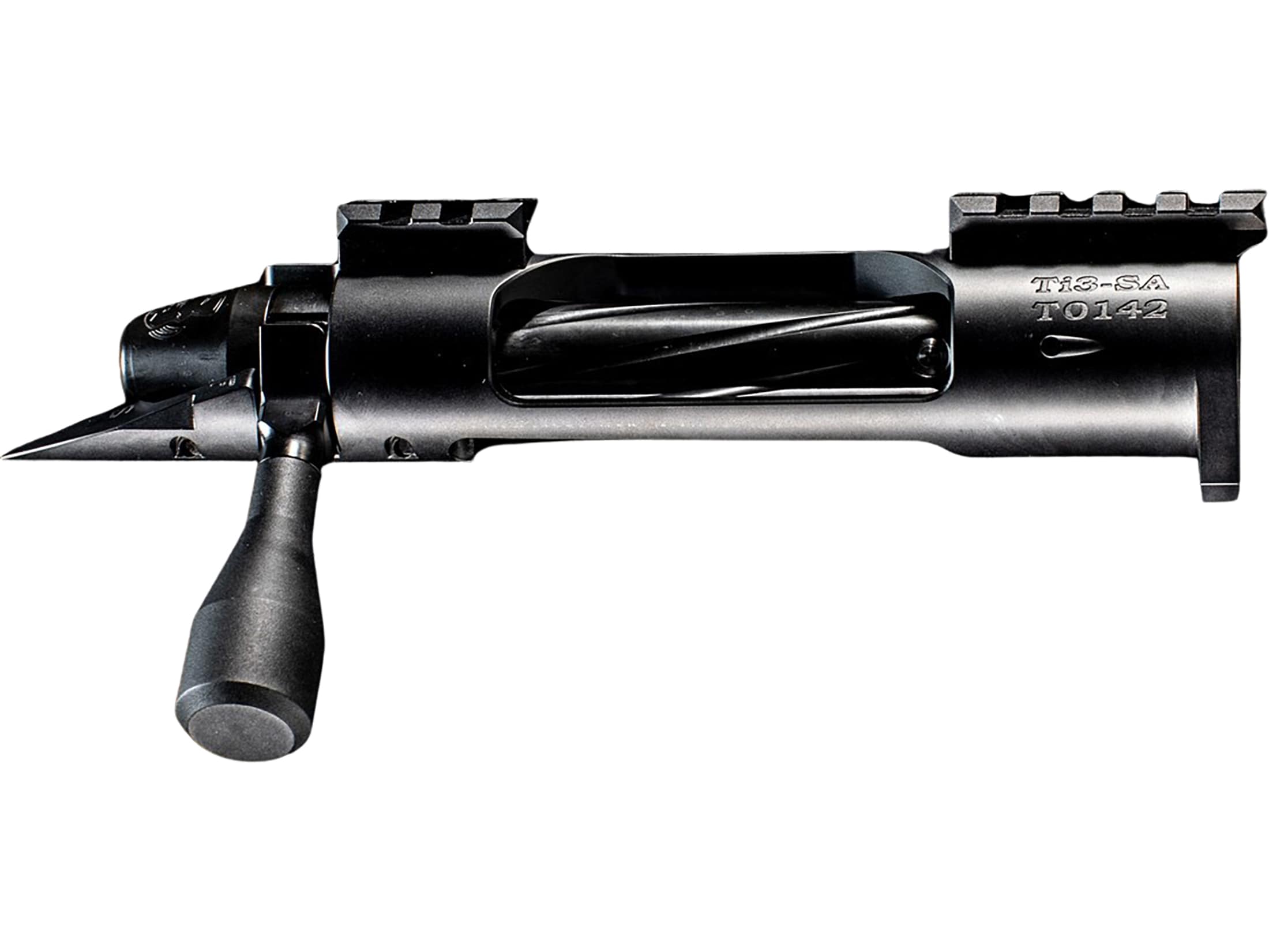 Zermatt Ti3 Rifle Action Short Standard Bolt Face Black