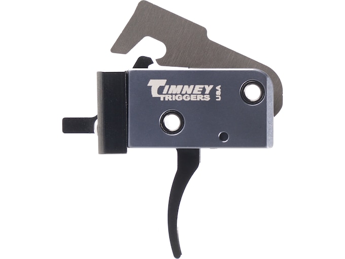 Timney Impact PCC AR-15 Single Stage Trigger Curved Gray