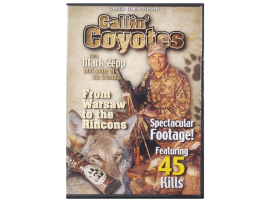 Zepp's Video Callin' Coyotes Mark Zepp Predator Hunting DVD