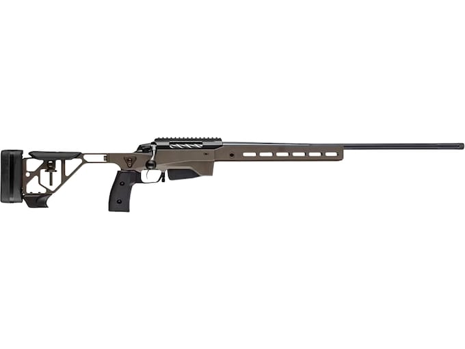 Tikka T3X Ace Game Bolt Action Rifle 6.5 Creedmoor 24" Fluted Black Threaded Barrel Black Frame Midnight Bronze Pistol Grip, Adjustable Cheek Piece Stock