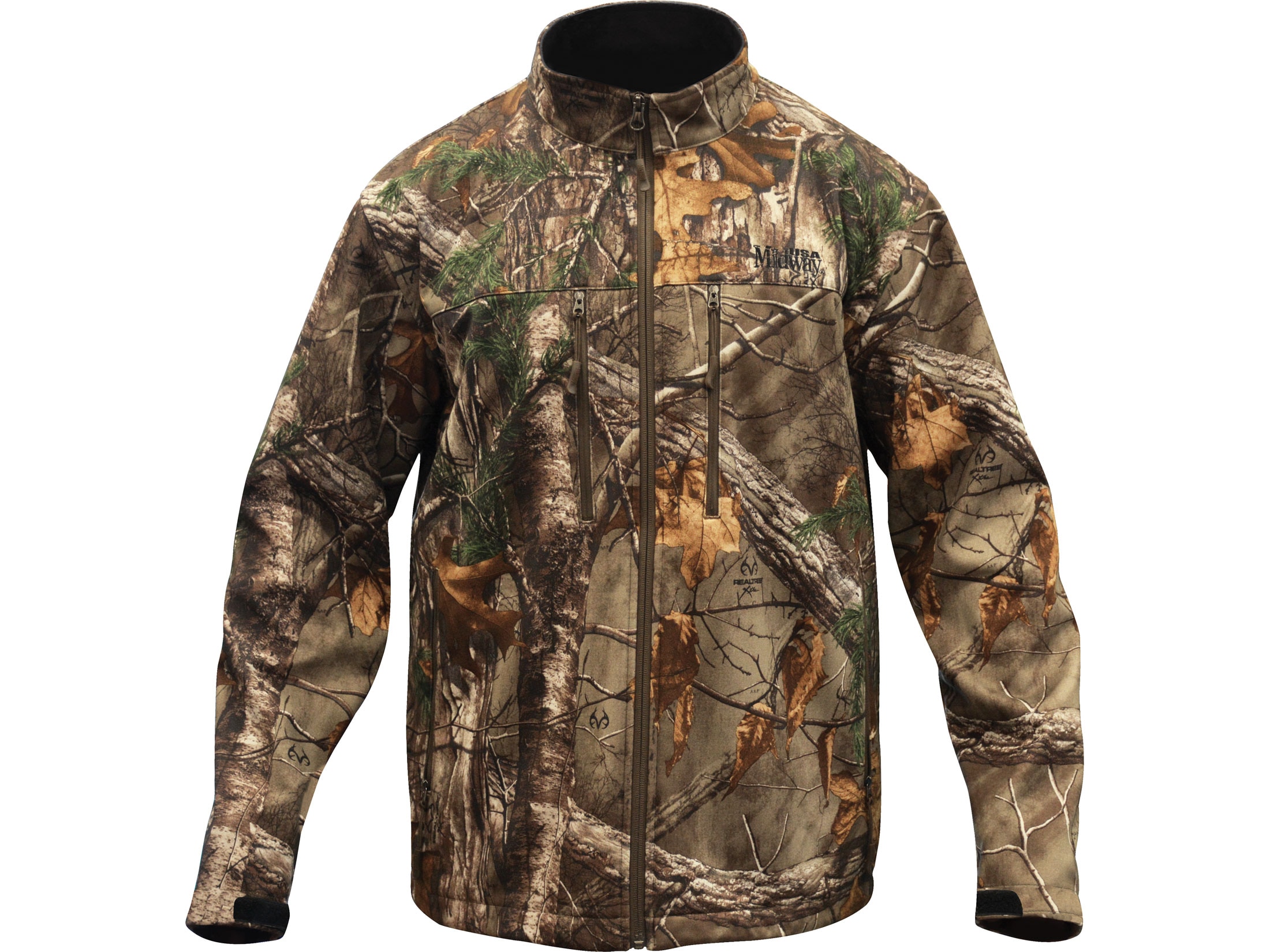 MidwayUSA Men's Elk Fork Softshell Jacket Realtree Xtra Camo 2XL