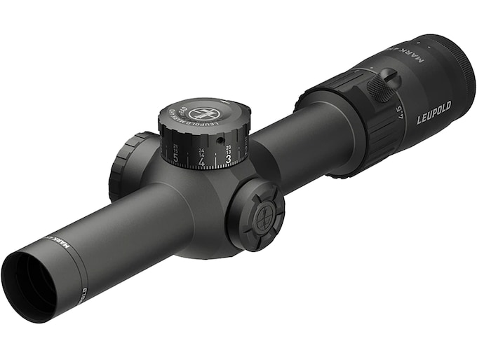 Leupold Mark 4HD Rifle Scope 1-4.5x 24mm Illuminated FireDot TMR Reticle Matte Black