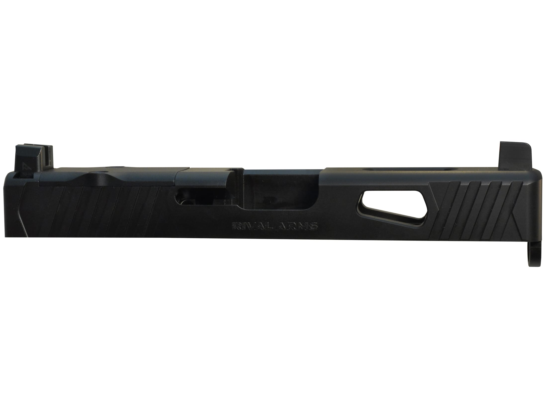 thumbnail image 2 of Rival Arms Grip Plug For Glock 19 Gen 4 - Black Anodized Aluminum 2 of 10