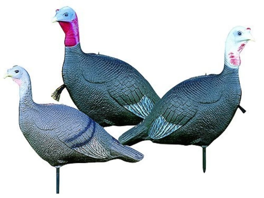 Feather Flex The Love Triangle Turkey Decoy Set
