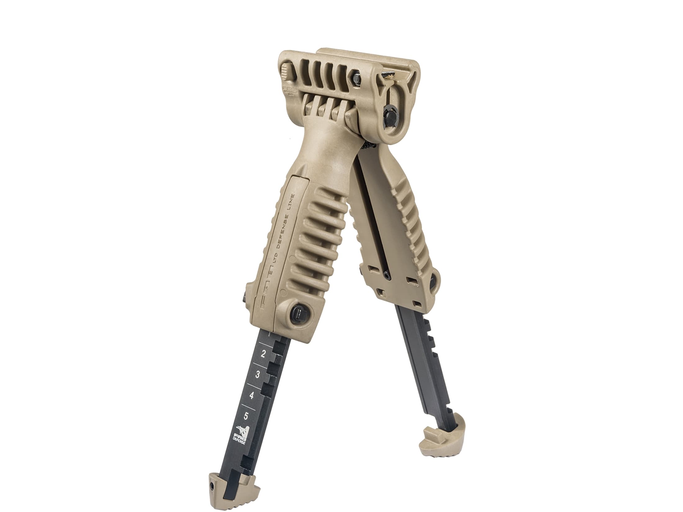 FAB Defense Gen 2 Vertical Foregrip with Quick Release Integrated Bipod