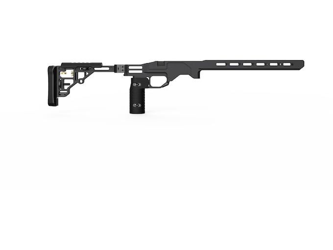 Ultradyne UD6 Picatinny Folding Chassis Combo for Ruger American Short Action Armor Black