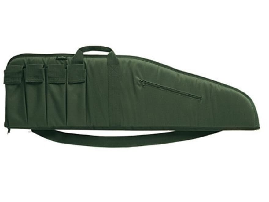 Bulldog Extreme Tactical Rifle Gun Case 35 5 Pockets Nylon Olive Drab