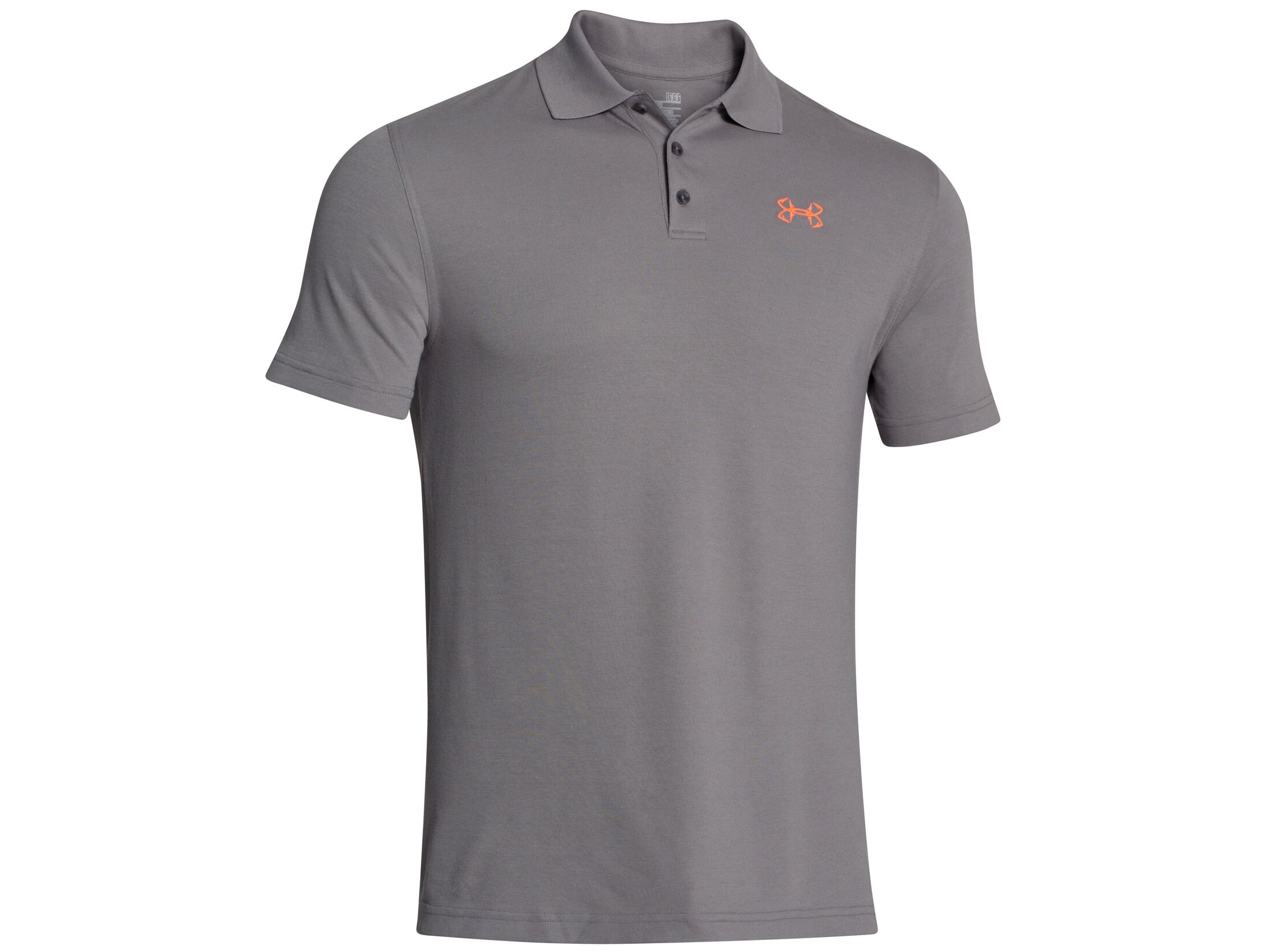 Under Armour Men's Fish Hook Polo Shirt Short Sleeve Polyester Storm