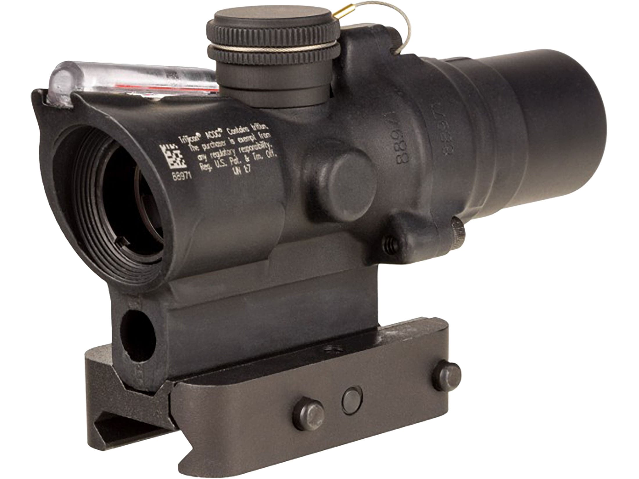 Trijicon ACOG TA44 Compact Rifle Scope 1.5x16S Dual-Illuminated Red RTR 223 Reticle
