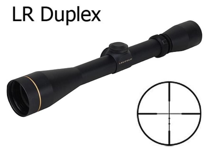 Leupold VXII Rifle Scope 39x 40mm LR Duplex Reticle Matte