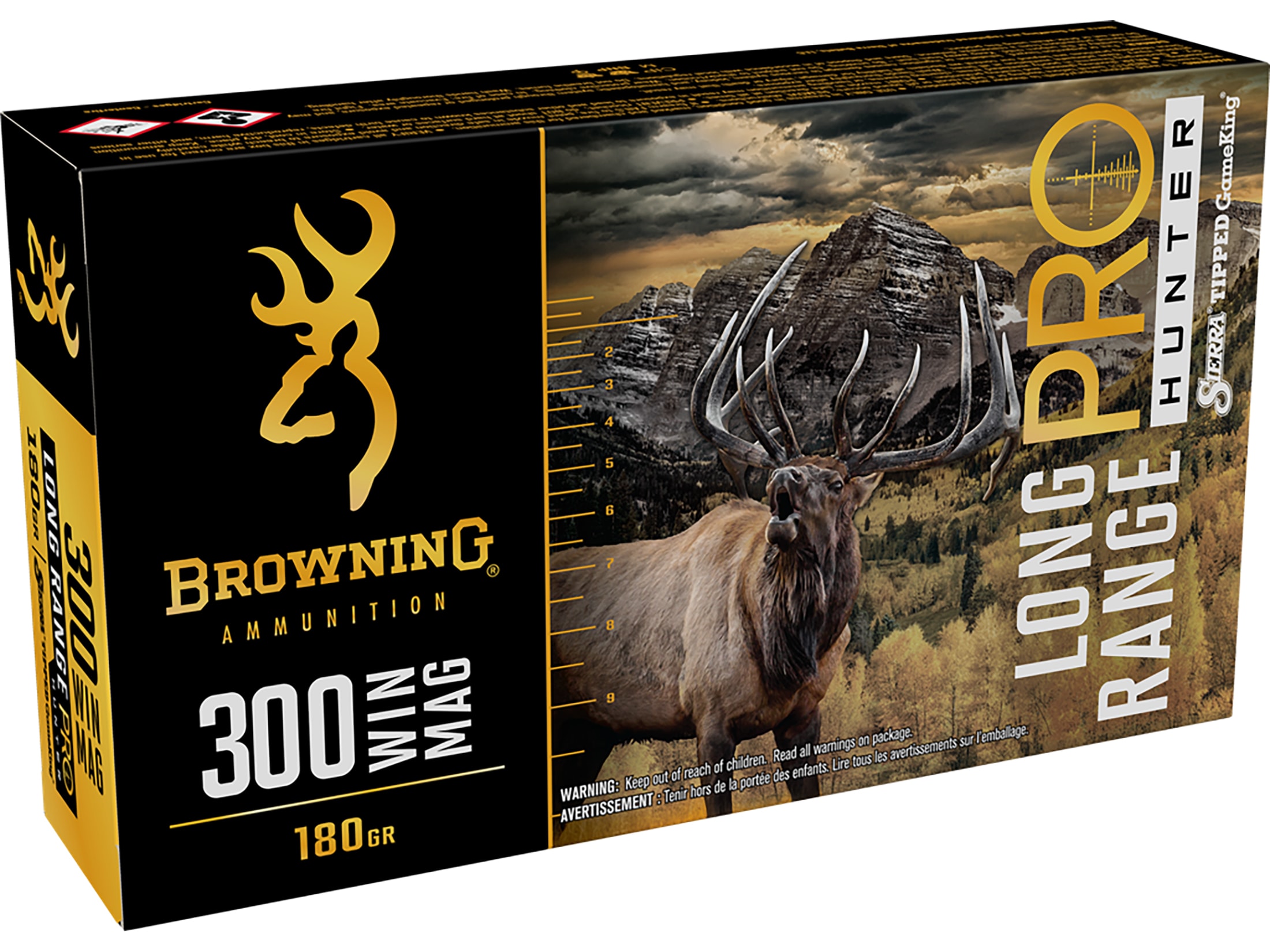 Browning Long Range Pro Hunter 300 Winchester Mag Ammo 180 Grain