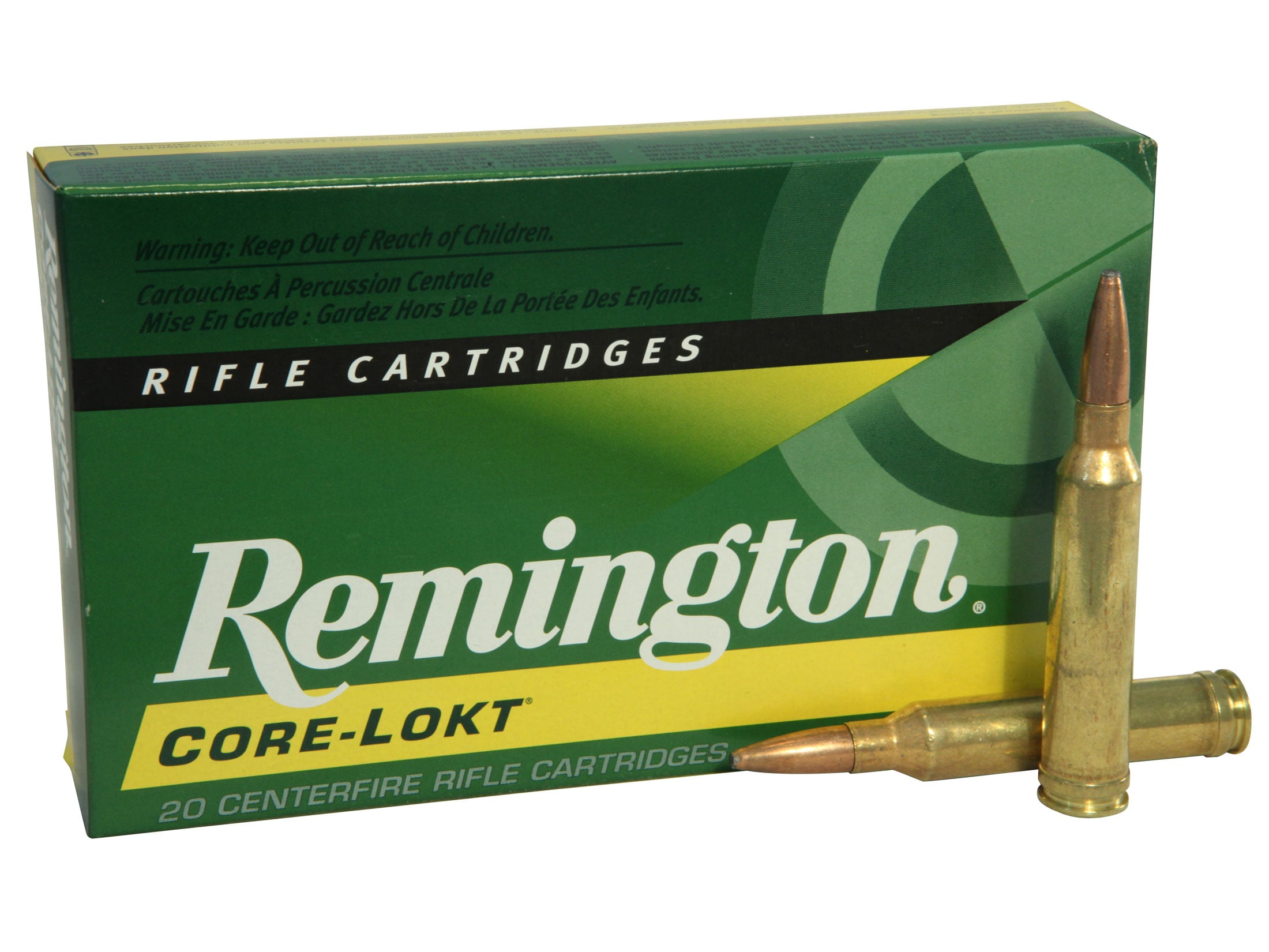 Remington Core-Lokt 7mm Remington Mag Ammo 140 Grain Jacketed Soft