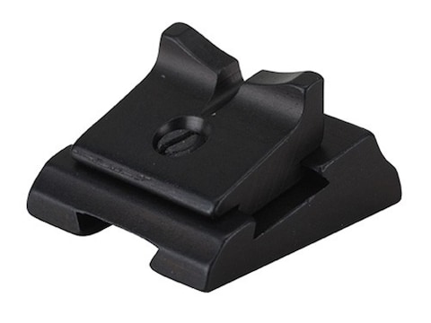 Williams Rear Sight Base Williams Rear Sight Blade U Notch 3/8 Height Aluminum Black
