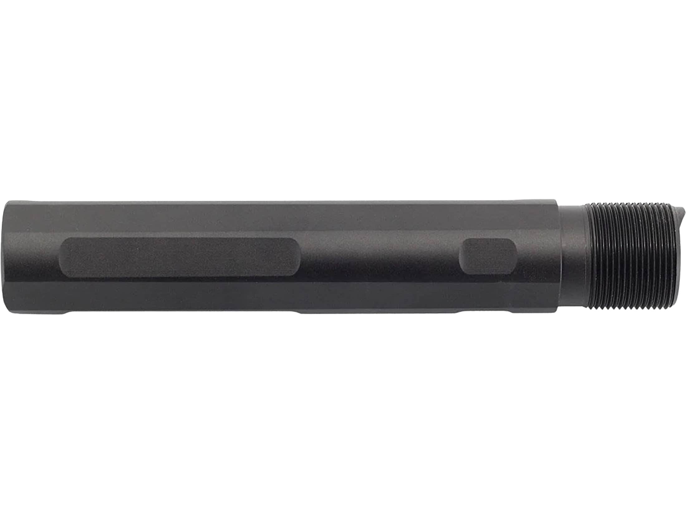 JE Machine Short Contour Machined Mil-Spec AR-15 Pistol Buffer Tube