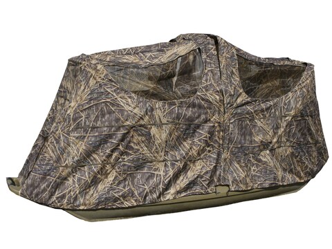 Beavertail Stealth Flip-Over Boat Blind Nylon Mossy Oak Shadow Grass