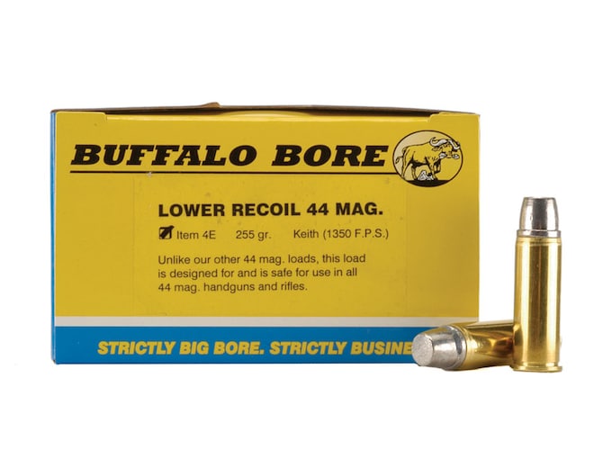 Buffalo Ammo 44 Remington Mag 255 Grain Lead