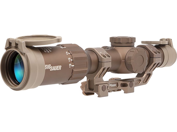 Sig Sauer Tango 6T Rifle Scope 1-6x 24mm Illuminated FL-6 Reticle Flat Dark Earth