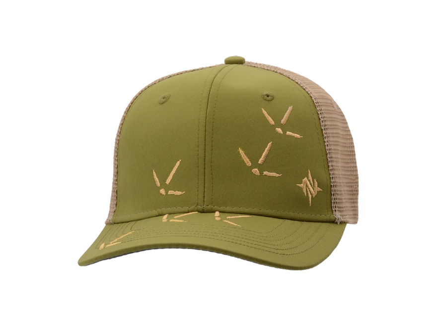 Nomad Turkey Tracks Trucker Cap Polyester Military Olive Drab