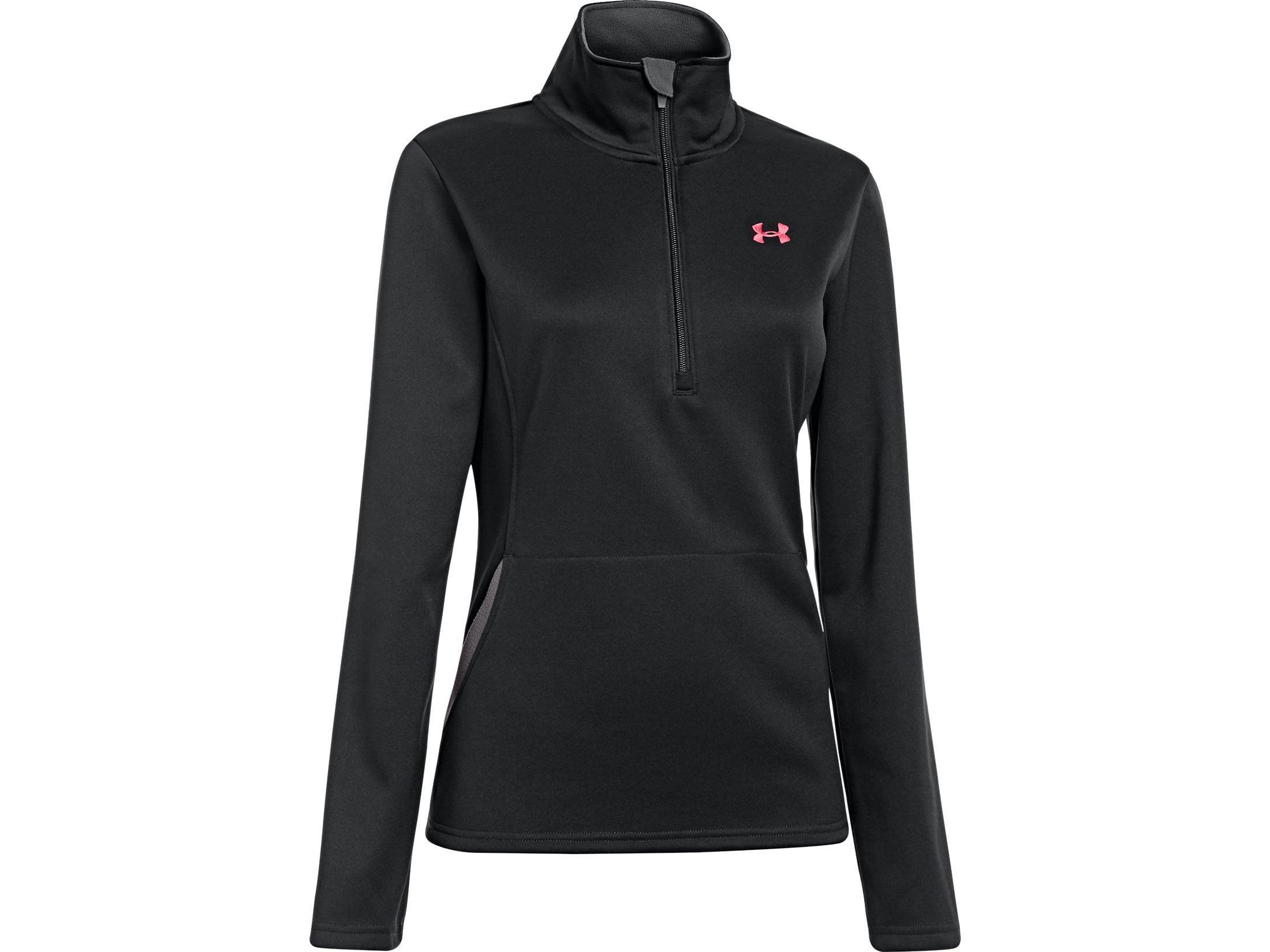 Under Armour Women's Performance 1/4 Zip Shirt Long Sleeve Polyester