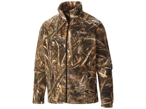 columbia camo jacket fleece