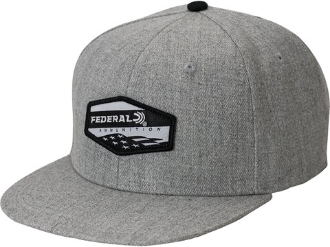 Federal Premium Men's Flag Logo Cap Gray One Size Fits Most