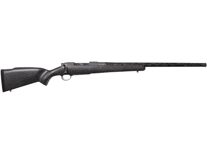 Nosler M48 Mountain Carbon Bolt Action Rifle 280 Ackley Improved 24" Cerakote Threaded Barrel Tungsten Frame Shale Gray Monte Carlo Stock