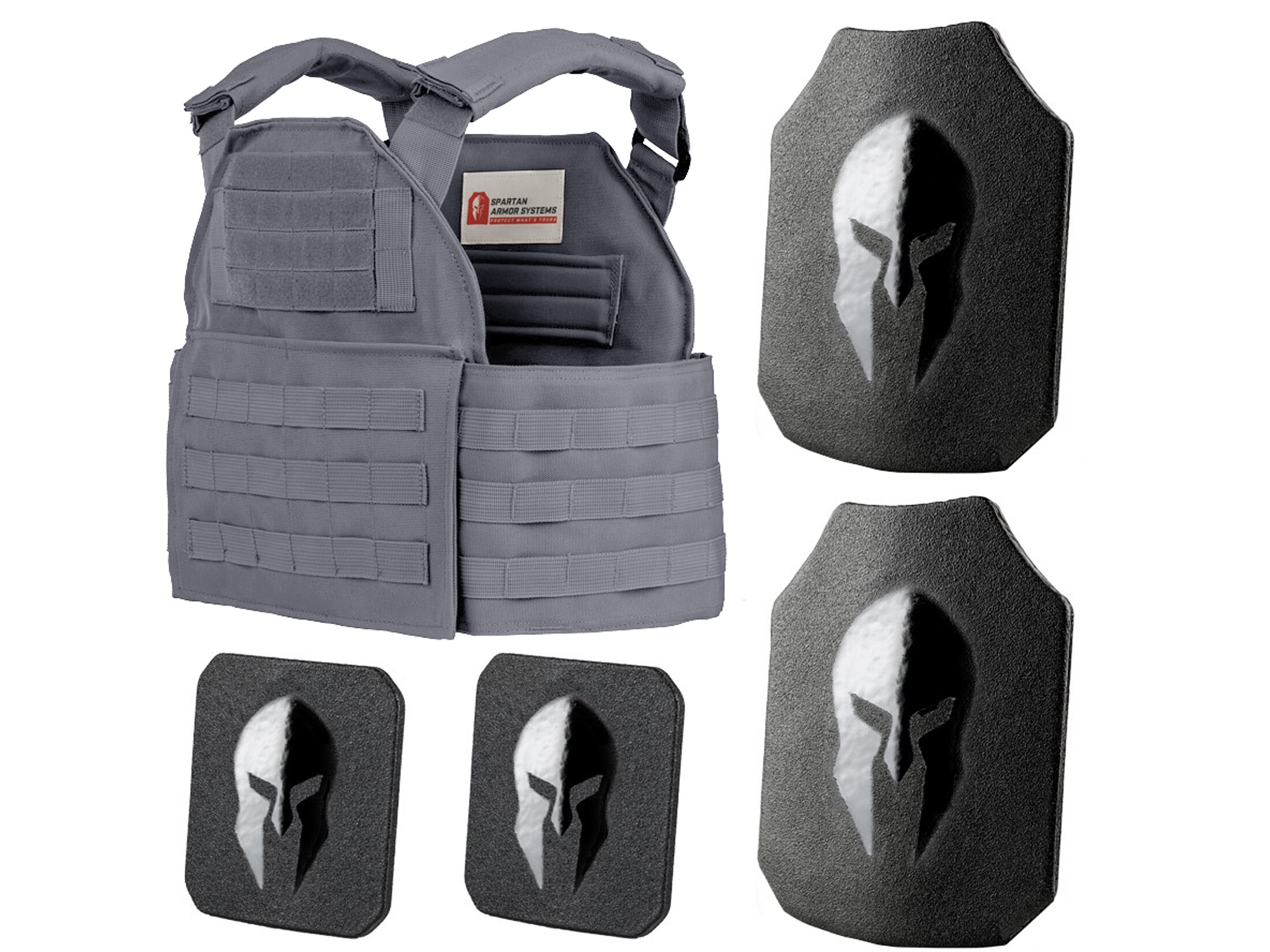 Spartan Armor Spartan Swimmers Cut Plate Carrier AR550 Body Armor