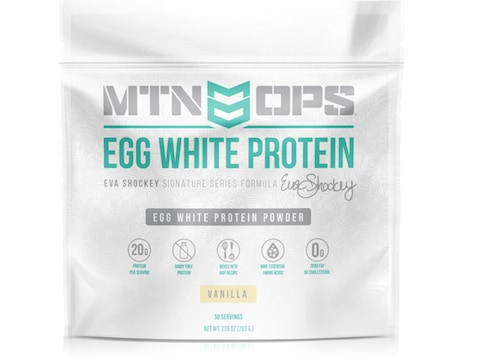MTN OPS Eva Shockey Egg White Protein Vanilla 30 Servings