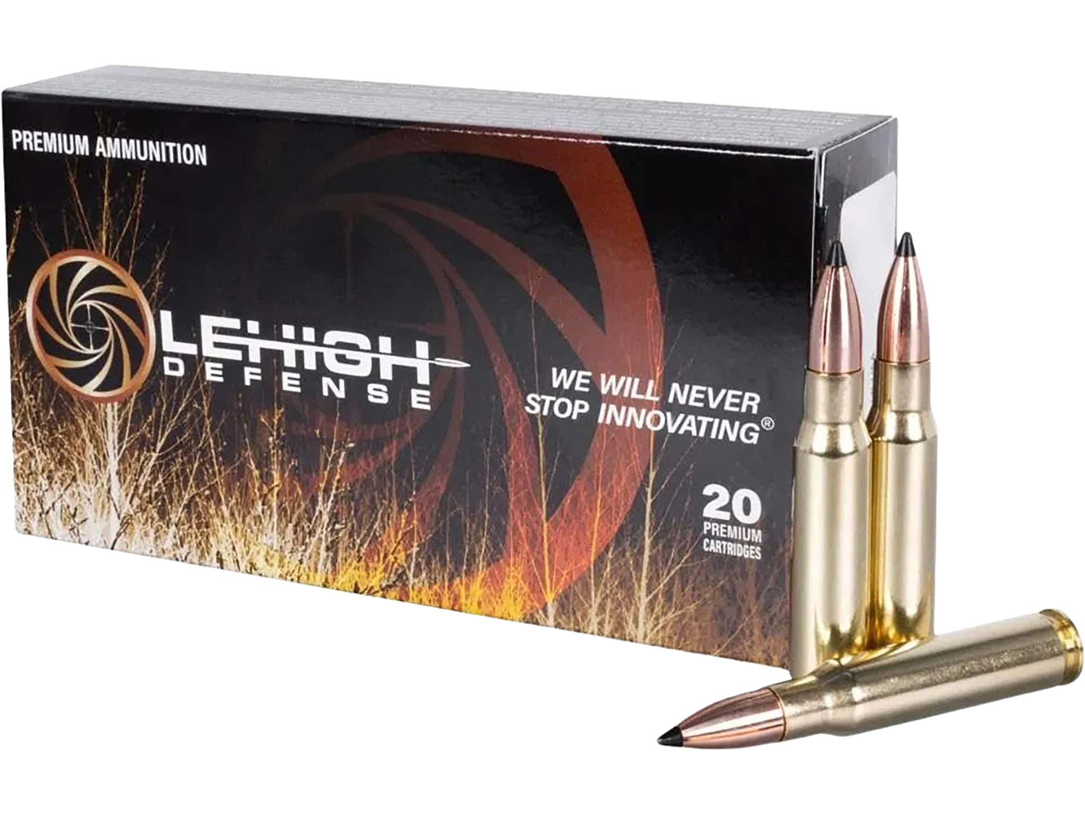 Lehigh Defense Tipped Xtreme Chaos 308 Winchester Ammo 155 Grain