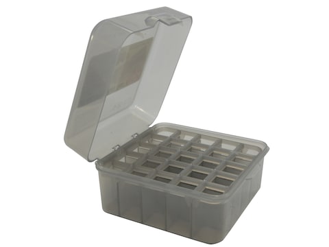 MTM Dual Gauge Flip-Top Shotshell Box 12 or 20 Gauge 2-3/4" and 3" 25-Round Plastic