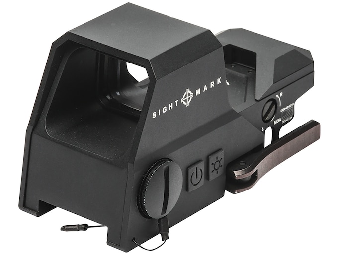 Sightmark Ultra Shot R-Spec Reflex Red Dot Sight 1x Selectable Reticle with Quick Detachable Picatinny Mount
