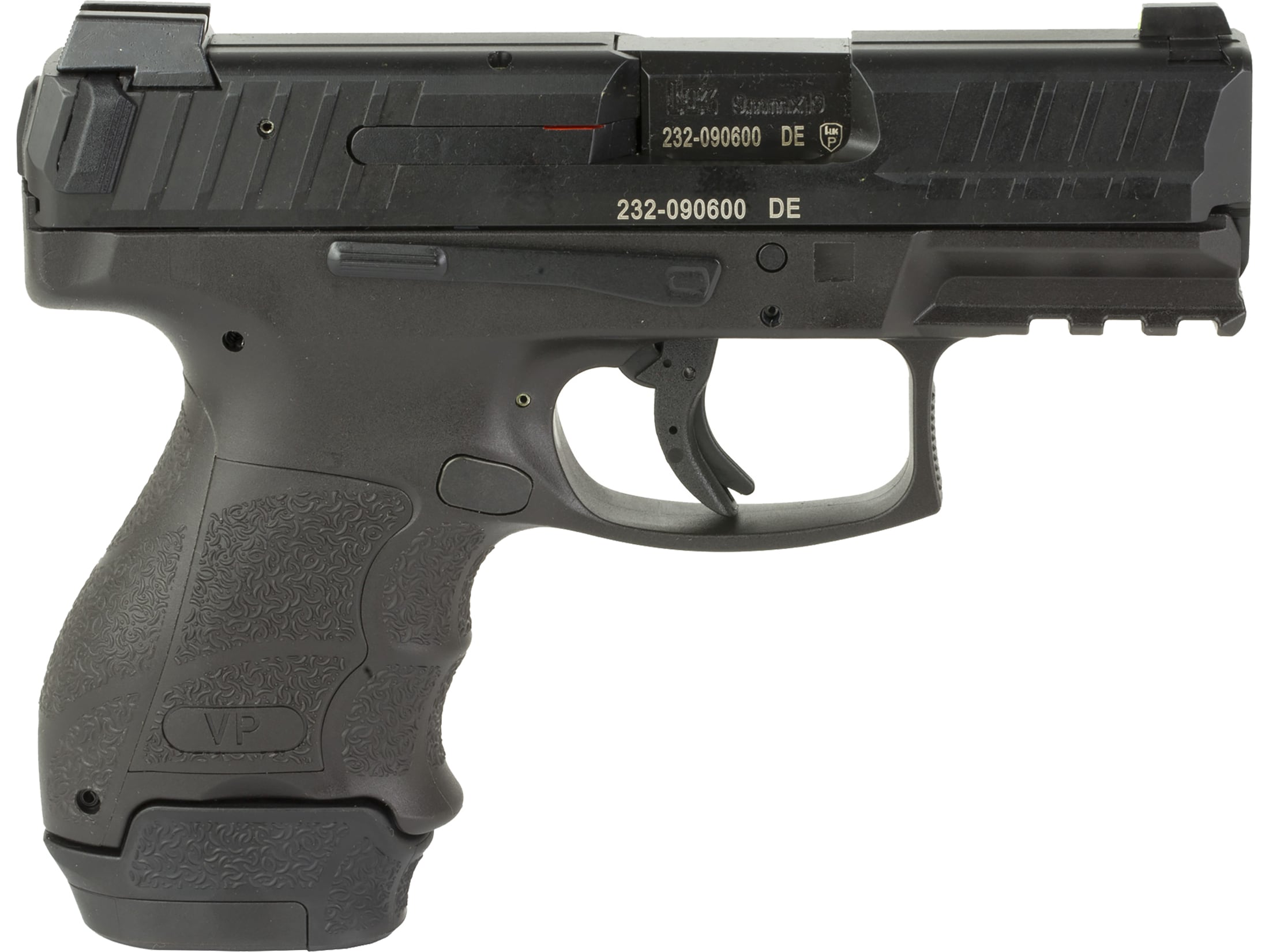 HK VP9SK-B 9mm Luger Pistol 3.39 Barrel 15+1 Round Black