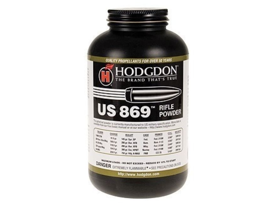 Hodgdon Us 869 Smokeless Gun Powder 1 Lb