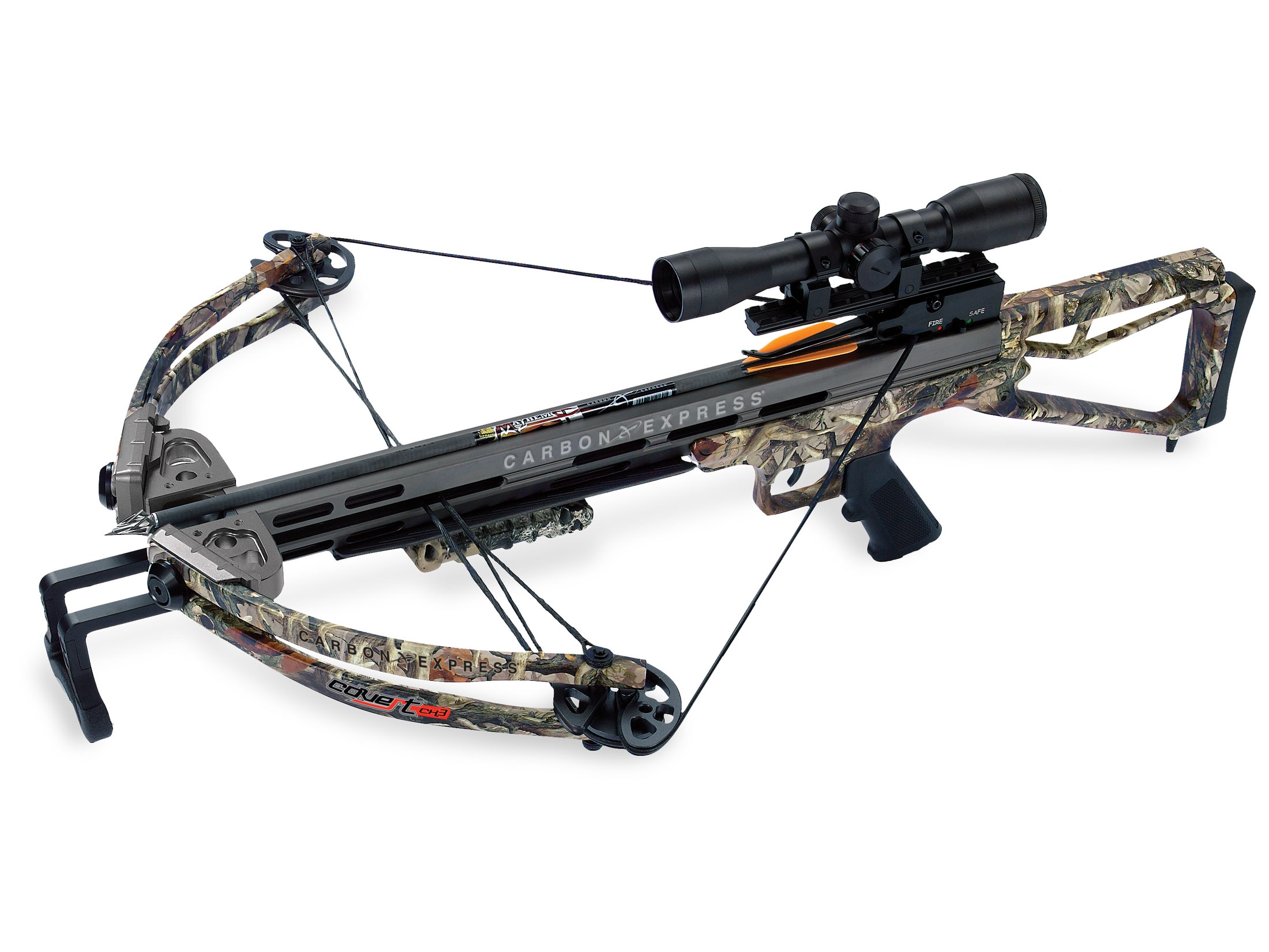 Carbon Express Covert CX-3 Crossbow Package 4x32 Glass Etched Reticle