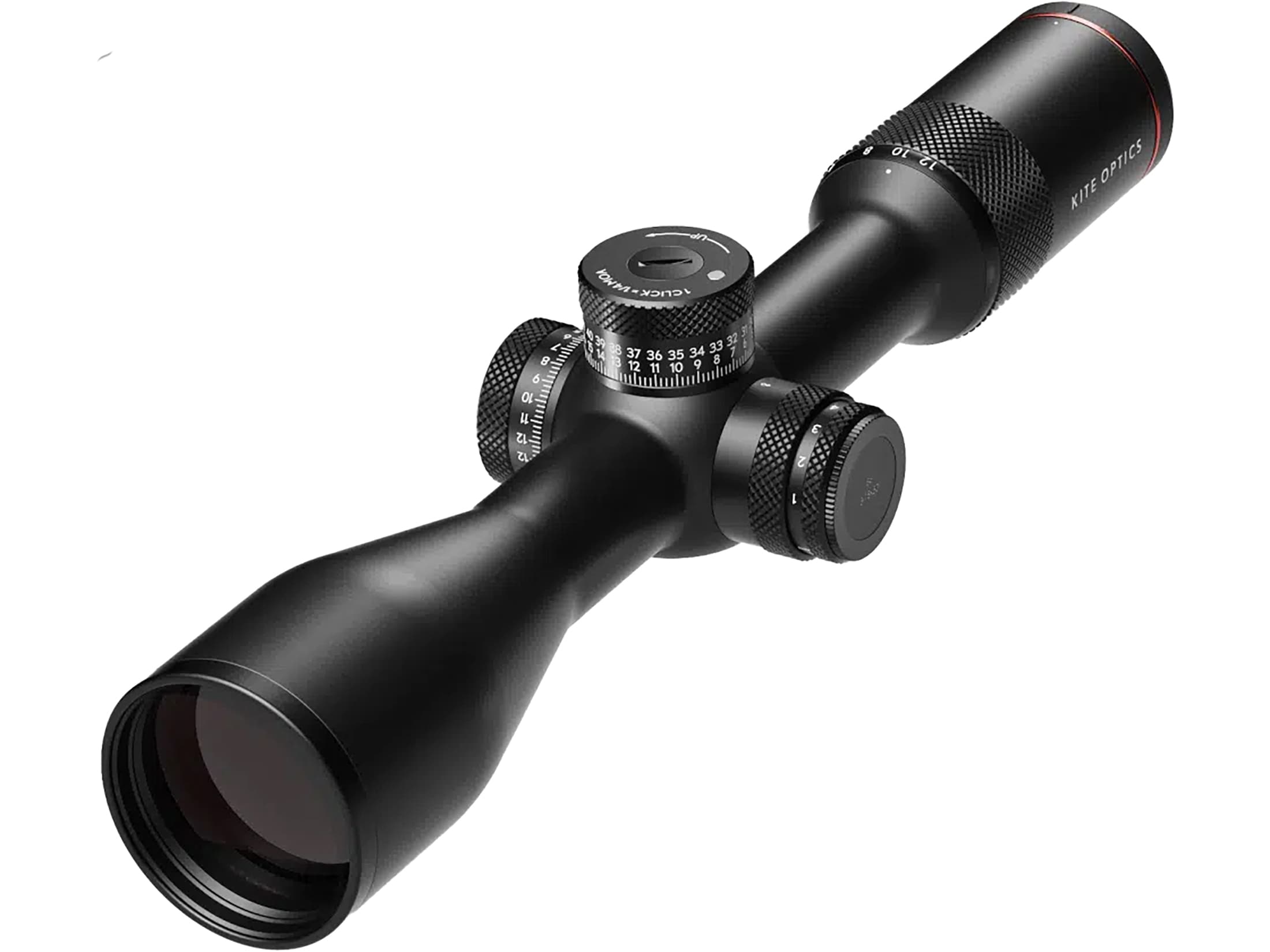 Kite Optics B6 LR Rifle Scope 30mm Tube 3-18x 50mm Illuminated 4Ai Reticle Matte Black