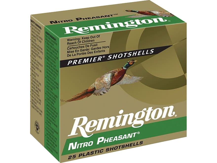 Remington Nitro Pheasant Ammo 12 Ga 2-3/4 1-3/8oz #6 Copper Plated