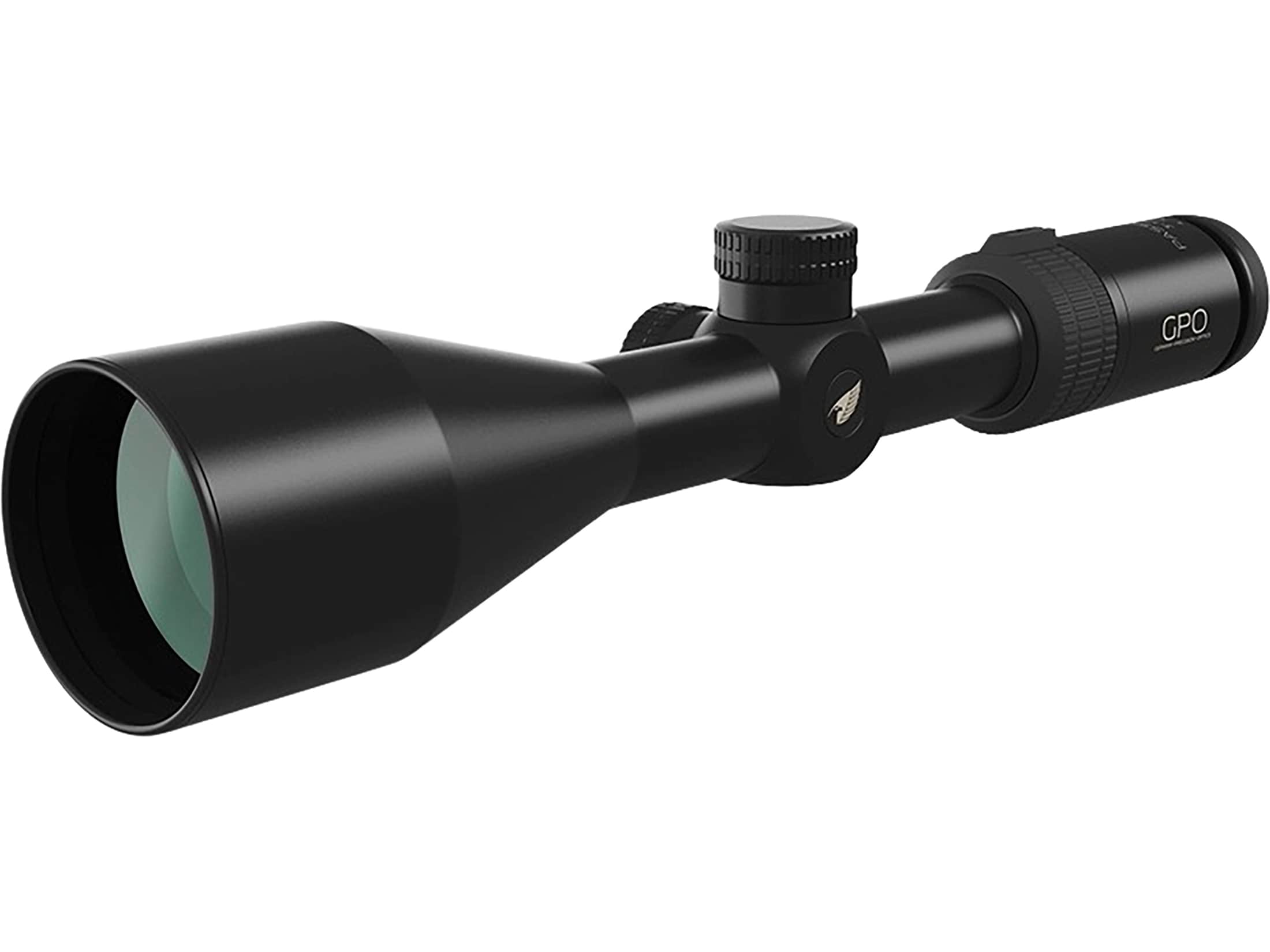 German Precision Optics GPO Passion Rifle Scope 3-12x 56mm G4 Reticle Matte Black
