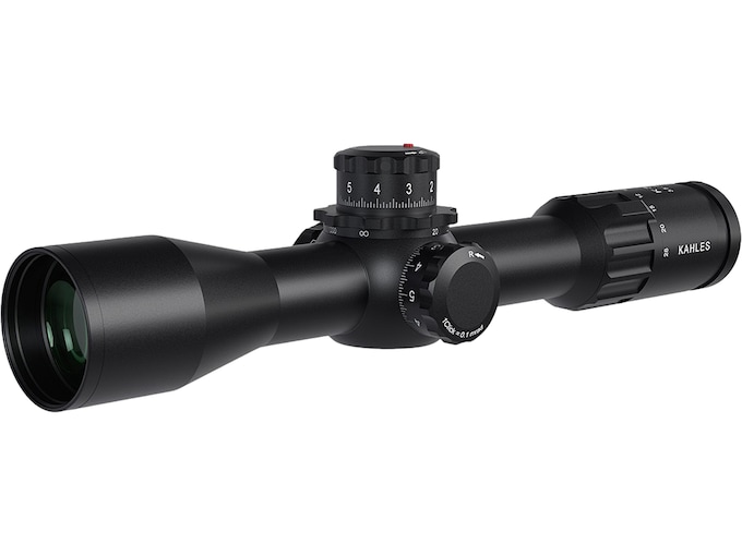 Kahles K328i REFINED Rifle Scope 36mm Tube 3.5-28x 50mm Illuminated SKMR+ Reticle Left Windage Matte Black
