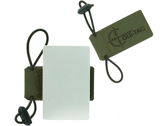 Cole-Tac Cheat Sheet V2 Scope Mounted DOPE Chart Reader Ranger Green