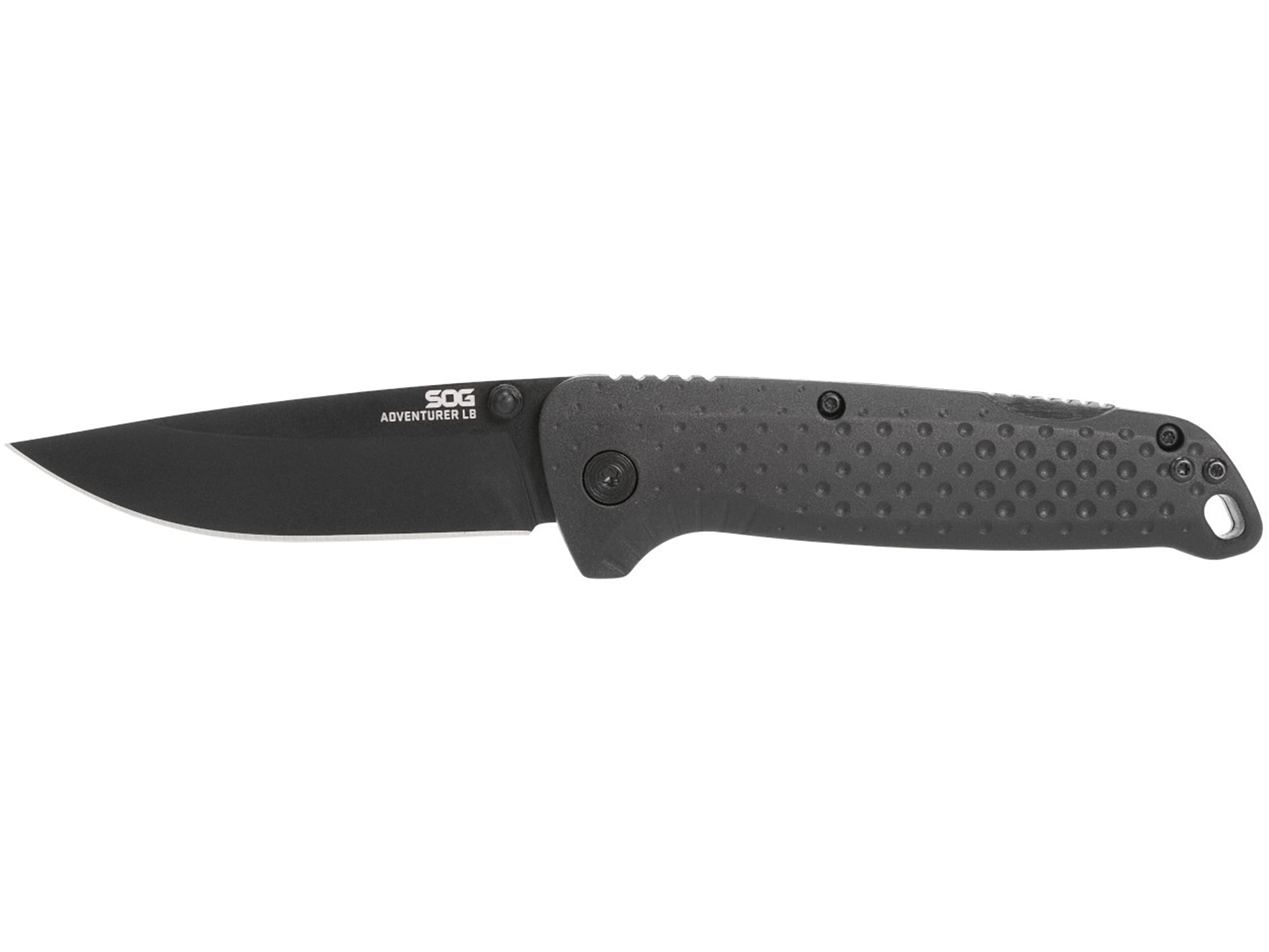 SOG Adventurer LB Folding Blade Knife 3.5 Drop Point 5Cr15MoV