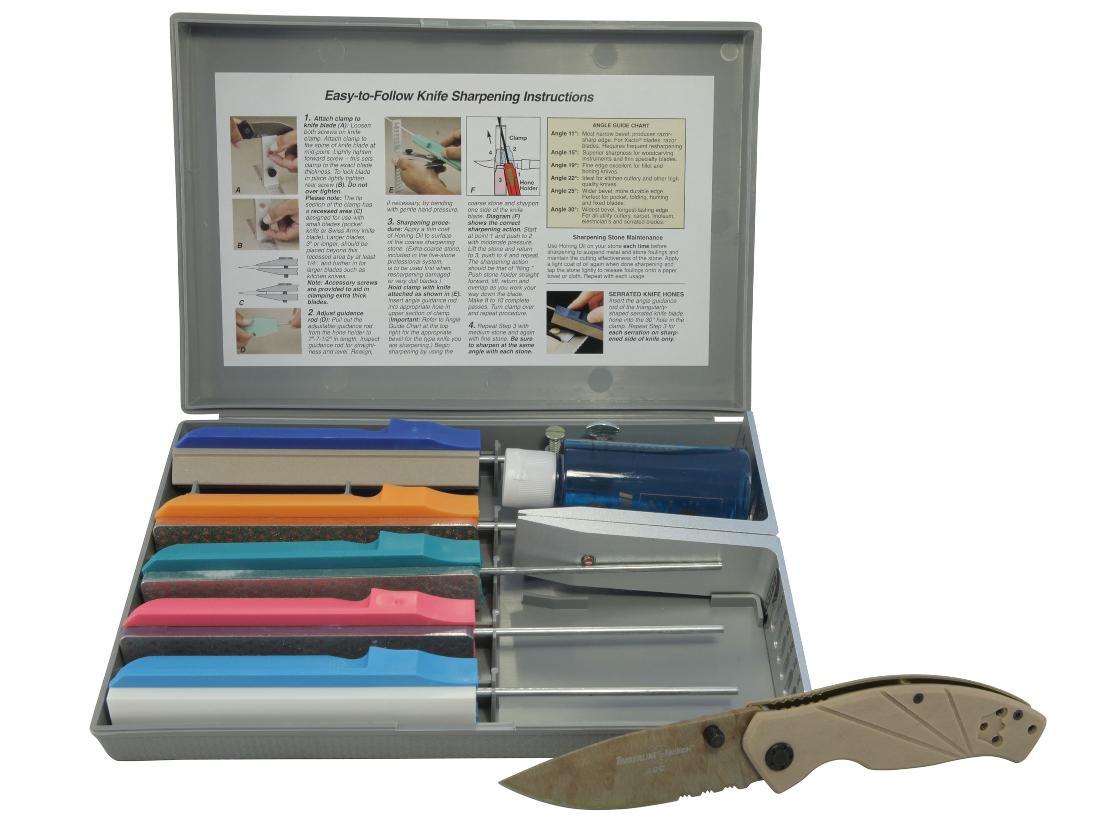 Gatco Edgemate Ultimate 5Stone Diamond Knife Sharpening System