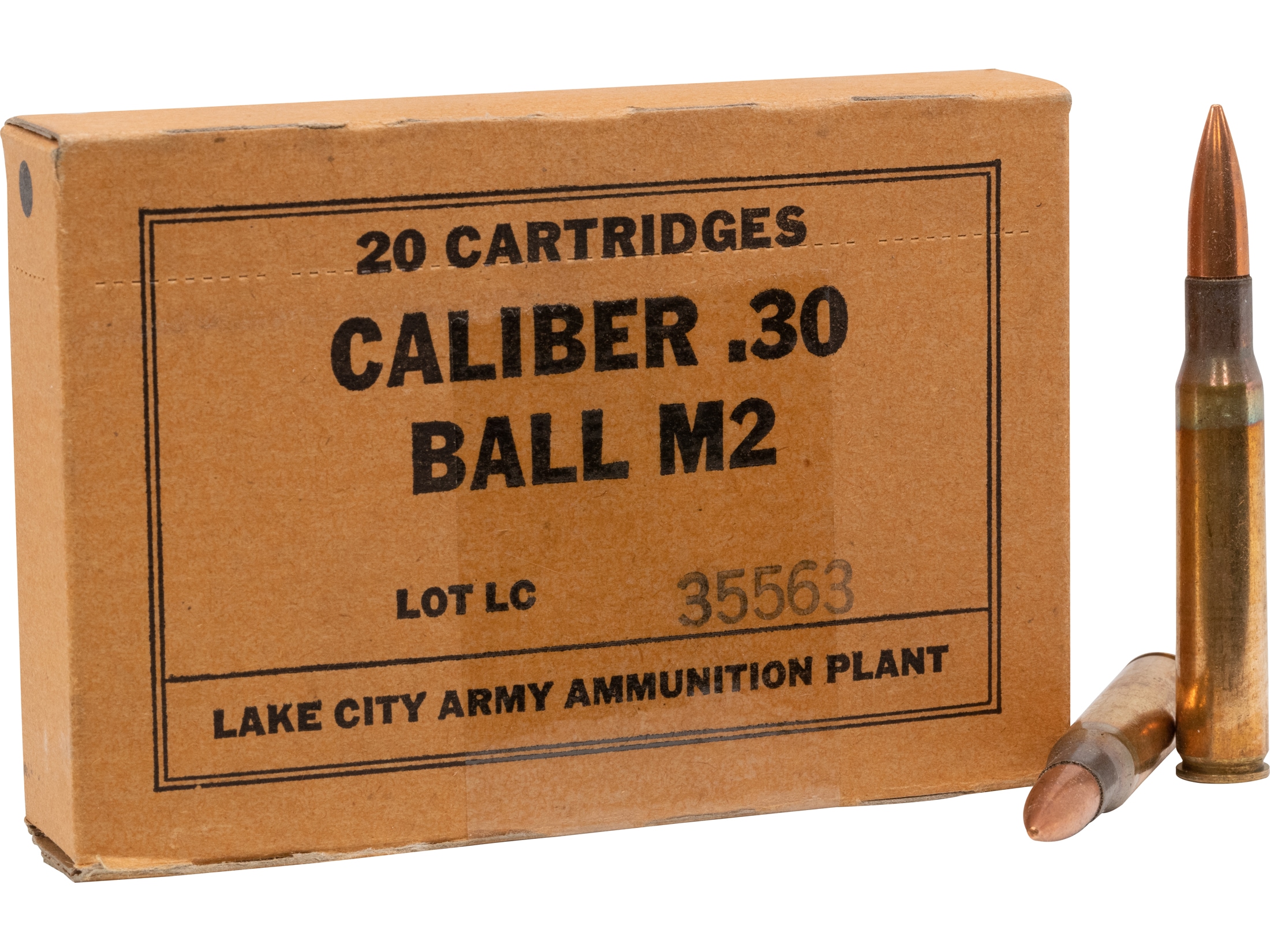 Military Surplus Service Grade Ammo 30 06 Springfield 150 Grain M2