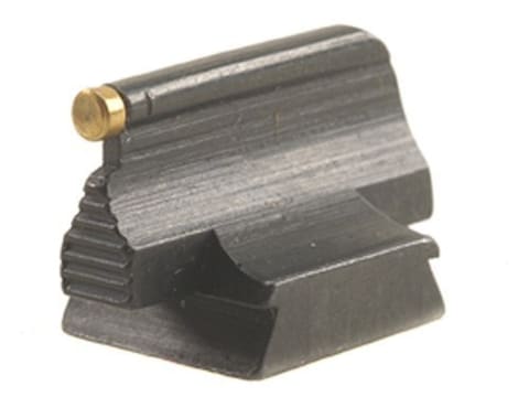 Marble's Front Sight .375" Height .340" Width Steel Blue Gold Bead