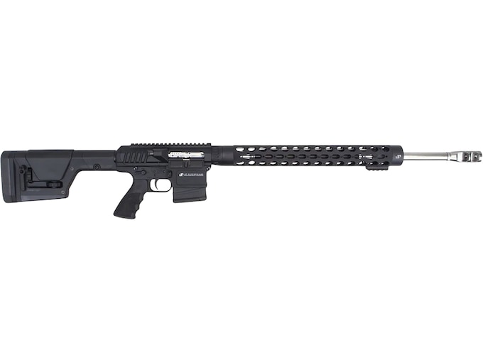 JP Enterprises LRC Semi Automatic Rifle 6.5 Creedmoor 22" Stainless Barrel Black Frame Black Pistol Grip