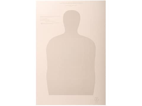 NRA Official Training and Qualification Targets Law Enforcement TQ-16 50-Foot Paper Pac...