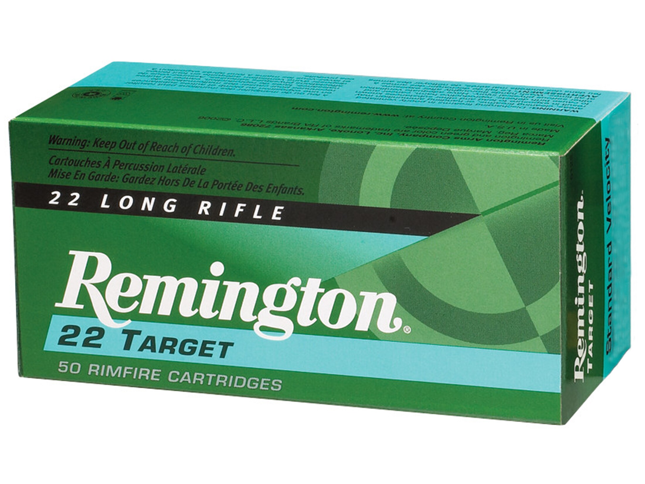 Remington Target 22LR Ammo 40 Grain Lead Round Nose Box Of 500 10