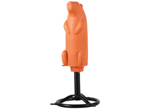 Do-All 3-D Prairie Dog Target Self Healing Polymer with Action Base